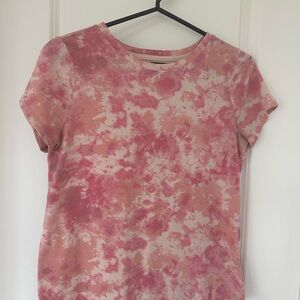 Pink Tie-Dye Kids Top